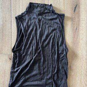 Lululemon Mock Neck Open Back Tank Top | Size 6